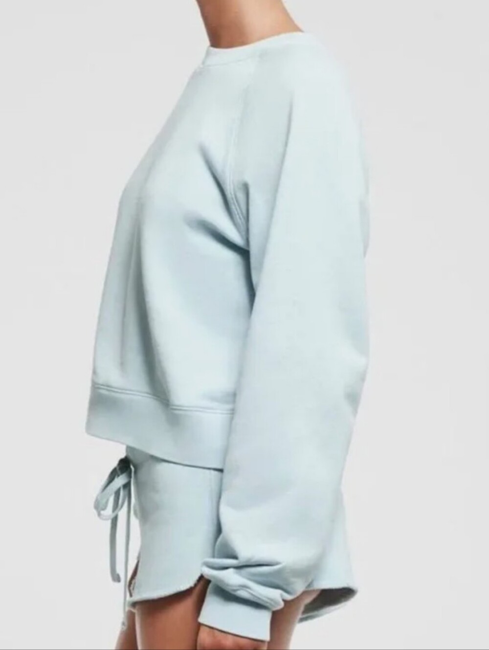 SKIMS Opal French Terry Sweatshirt Large - Picture 2 of 6